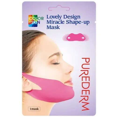 Purederm miracle shape-up maseczka modelująca na podbródek, 10g