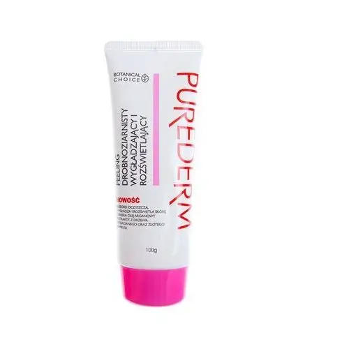 Peeling drobnoziarnisty do twarzy wygładzający i rozświetlający, 100g Purederm