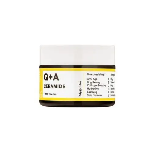 Q+a ceramide barrier defence face cream krem do twarzy na dzień 50 g dla kobiet