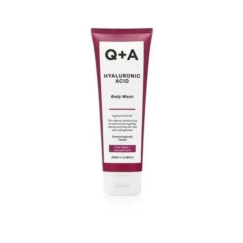 Q+A - Hyaluronic Acid Body Wash, 250ml - Nawilżający żel do mycia ciała