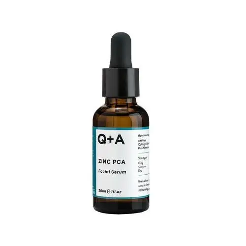 Zinc pca facial serum, 30ml - regenerujące serum do twarzy z cynkiem pca Q+a