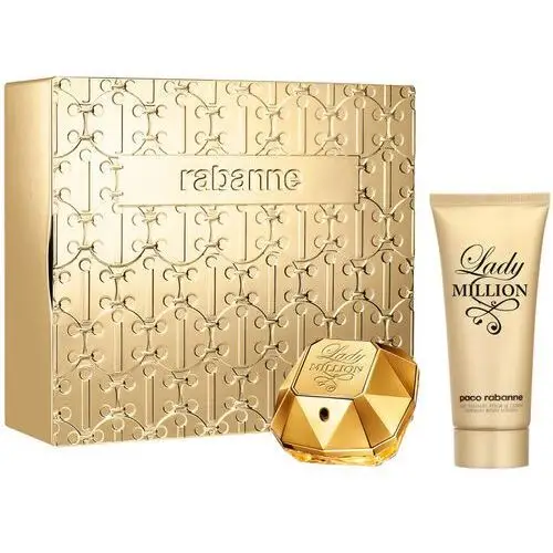 Lady million edp and body lotion (50 + 75 ml) Rabanne