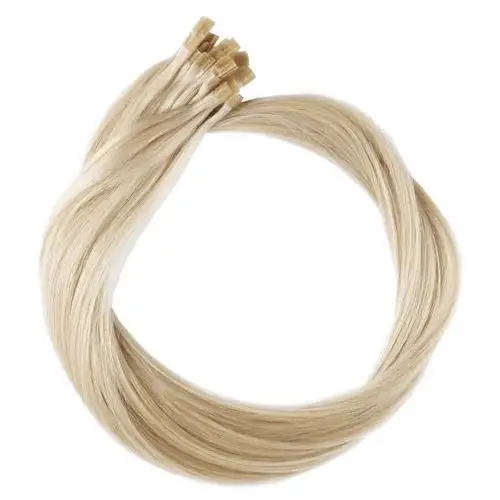 Rapunzel of Sweden Nail Hair Premium Straight 40 cm 10.7 Light Grey, 10008.257