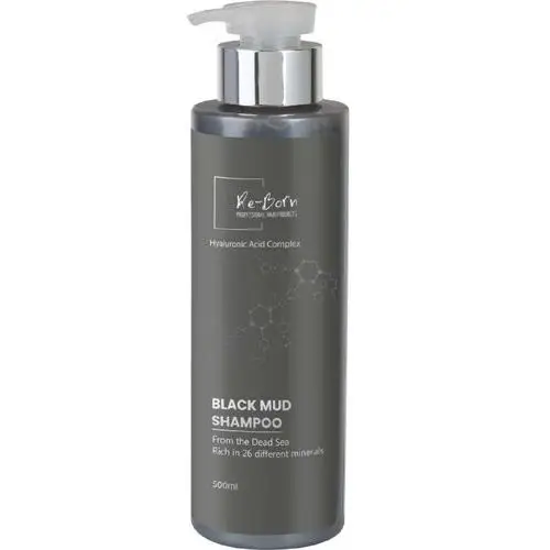 Re-born hairsolution black mud shampoo (500 ml)