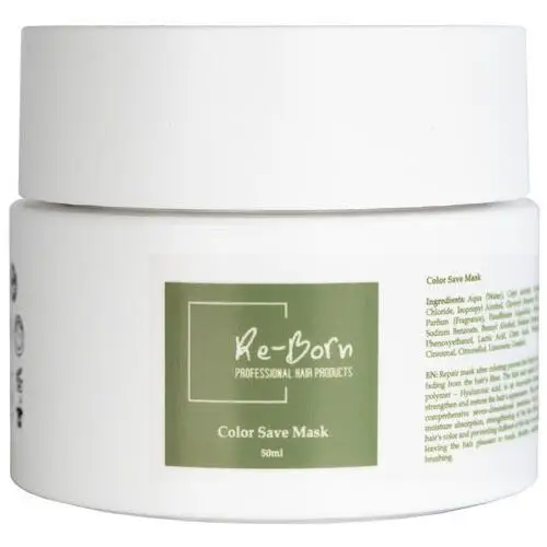 Re-born Hairsolution Color Save Mask (50 ml), CS107