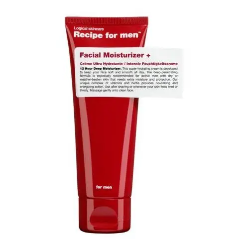 Recipe for men facial moisturizer + gesichtscreme 75.0 ml