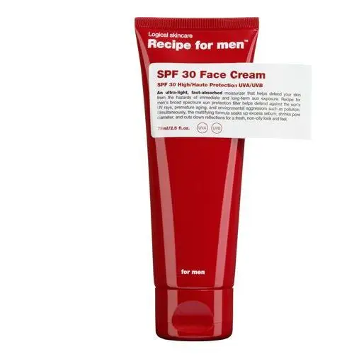 Spf30 face cream (75ml) Recipe for men