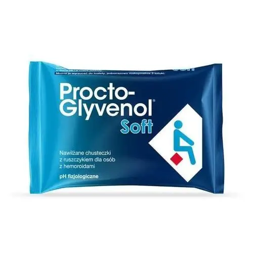 Procto-glyvenol soft chusteczki nawilżane x 30 sztuk Recordati