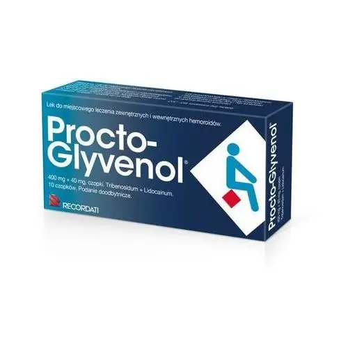 Procto-glyvenol x 10 czopków Recordati