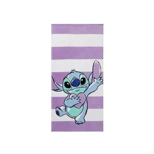 Ręcznik plażowy dla dzieci, 75 x 150 cm (Lilo & Stitch/paski)