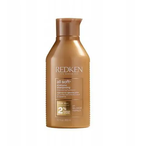 Redken All Soft Nawilżający szampon do włosów suchych i łamliwych 300ml