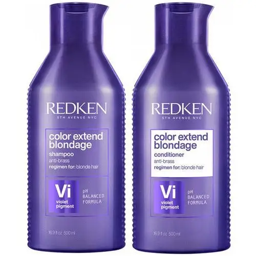 Color extend blondage luxe haircare duo Redken