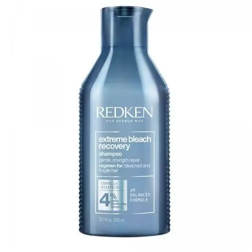 Redken extreme bleach recovery, delikatny szampon do włosów rozjaśnianych, 300ml