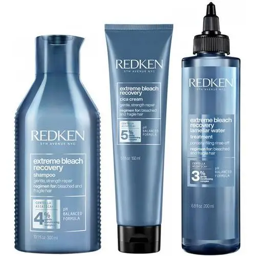 Extreme bleach recovery haircare trio Redken