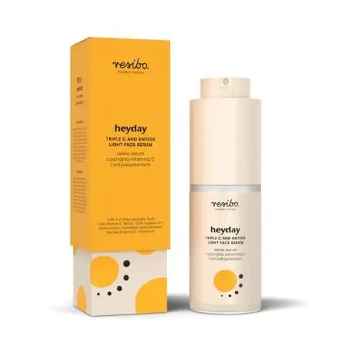 Heyday lekkie serum z potrójną witaminą c i antyoksydantami 30 ml Resibo