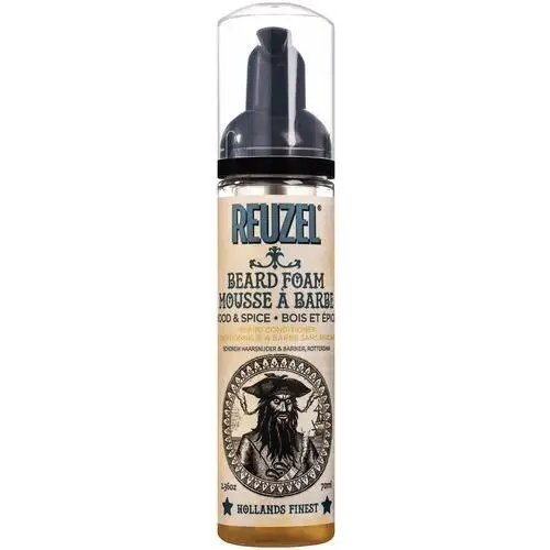 Reuzel beard foam mousse a barbe wood & spice - odżywka do brody w piance, 70ml