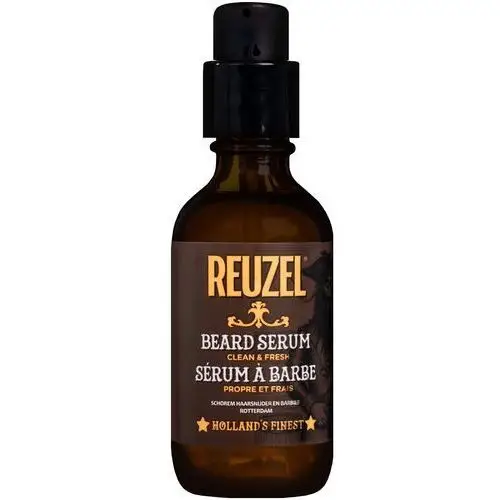 Reuzel beard serum clean & fresh - odżywcze serum do brody, 50ml