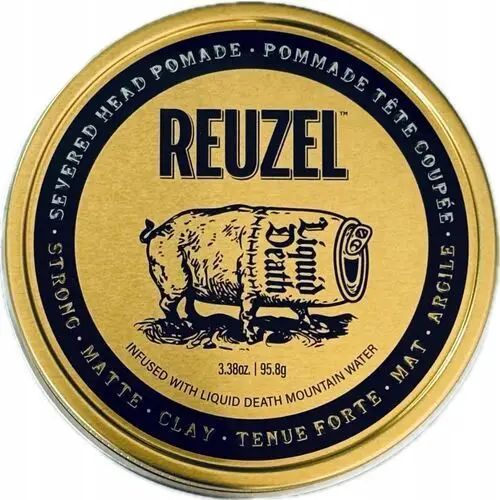 Reuzel Liquid Death Severed Head Clay Pomade 95 g