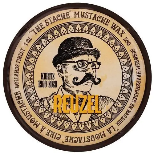 Reuzel the stache mustache wax - wosk do wąsów, utrwala i ułatwia modelowanie zarostu, 28g