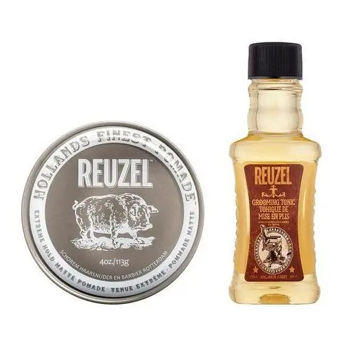 Reuzel Zestaw Grooming Tonic i Pomada Extreme Hold