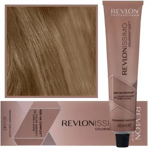 Revlon revlonissimo colorsmetique high coverage - profesjonalna farba do siwych włosów, 60ml hc 5,41