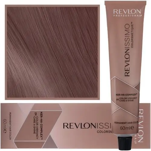 Revlon revlonissimo colorsmetique high coverage - profesjonalna farba do siwych włosów, 60ml hc 6,25