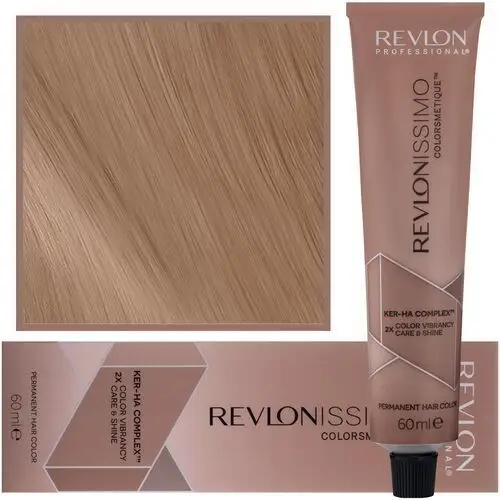 Revlon revlonissimo colorsmetique high coverage - profesjonalna farba do siwych włosów, 60ml hc 8,42