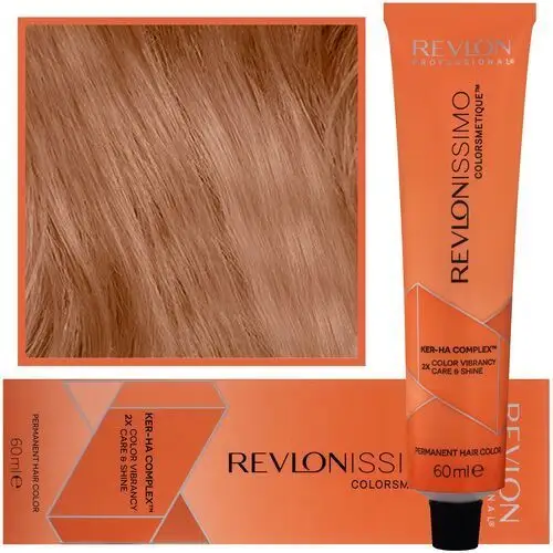 Revlon revlonissimo colorsmetique - kremowa farba do włosów, 60ml 8,4