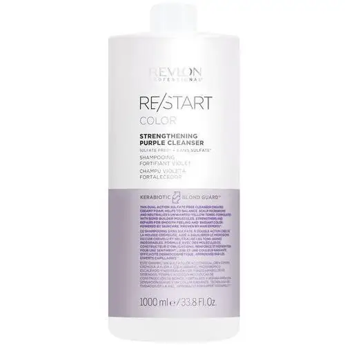 Re/start color szampon fioletowy do włosów blond i z balejażem 1000 ml Revlon professional