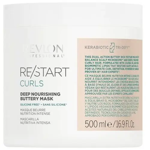 Restart curls nourishing mask - odżywcza maska do włosów kręconych, 500ml Revlon