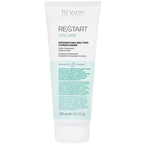 Restart volume - odżywka nadająca objętości włosom, 200ml Revlon
