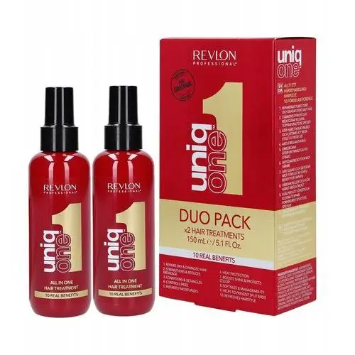 Revlon Uniq One All In One Duo Pack Maska w sprayu bez spłukania 2x150ml