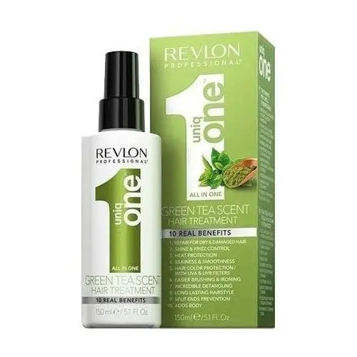 Revlon uniq one green tea scent - wielofunkcyjna odżywka do włosów w sprayu, 150ml