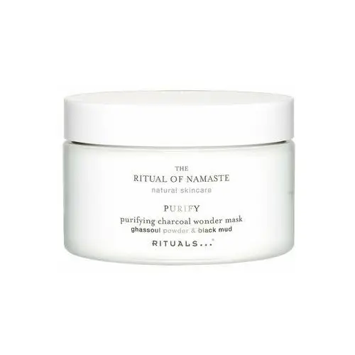 Rituals namaste purifying charcoal wonder mask - maseczka do twarzy schlammmaske 70.0 g