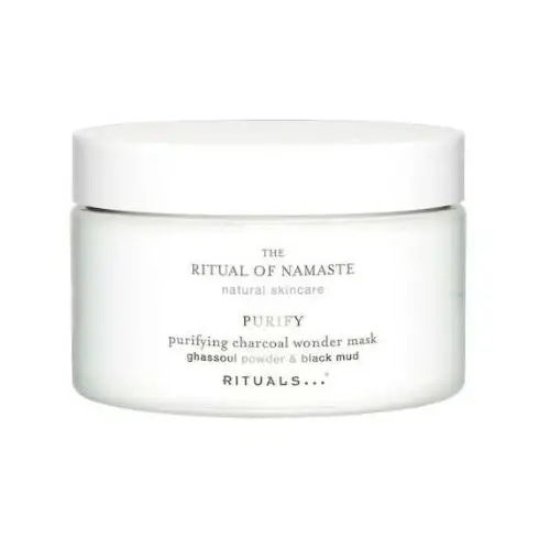 Rituals namaste purifying charcoal wonder mask - maseczka do twarzy schlammmaske 70.0 g