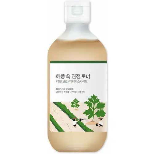 Round lab mugwort calming toner 300ml - kojąco-nawilżajacy toner do twarzy