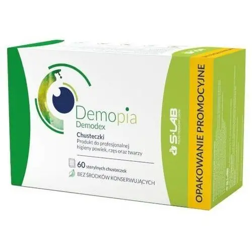 Demopia demodex chusteczki x 60 sztuk S-lab