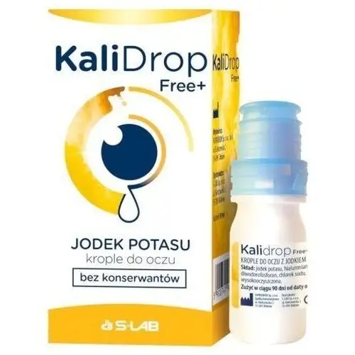 KaliDrop Free+ Krople do oczu z jodkiem potasu 10ml