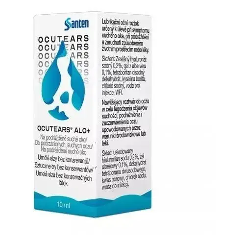 Santen s.a. Ocutears alo+ 0,2% pfmd krople do oczu 10ml