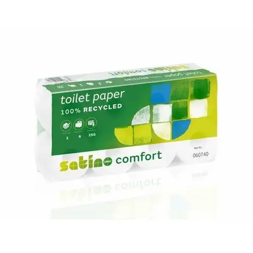 Papier toaletowy wepa satino comfort 250l 2 warstwy 64 rolki Satino by wepa
