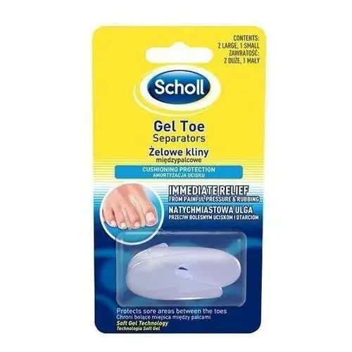 Gelactiv kliny międzypalcowe 3 szt. Scholl