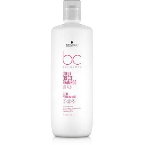 Schwarzkopf bc color freeze shampoo ph 4,5 - szampon do włosów farbowanych, 1000ml