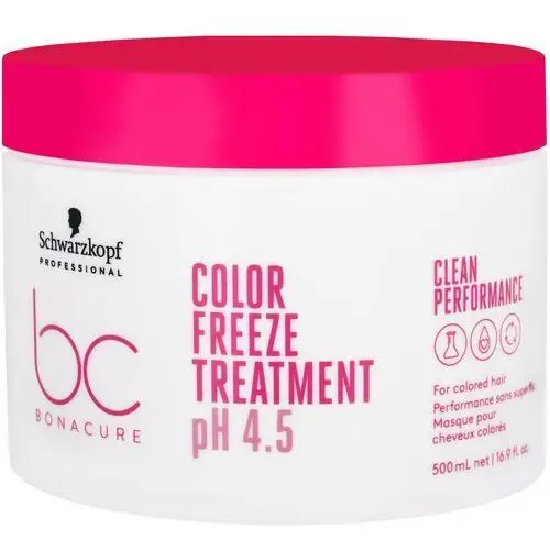 Schwarzkopf bc color freeze treatment ph 4,5 - maska do włosów farbowanych, 500ml