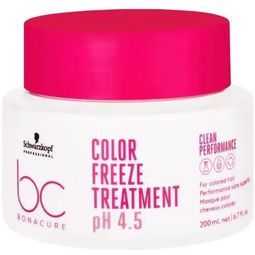 Schwarzkopf bc color freeze treatment ph 4,5 - maska równoważąca do włosów farbowanych 200ml
