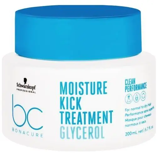 Bc moisture kick treatment glycerol mask - nawilżająca maska do włosów 200ml Schwarzkopf