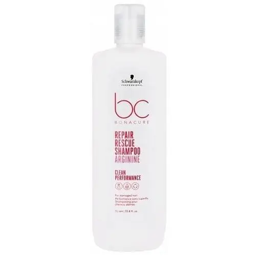 Schwarzkopf Bc Repair Rescue Shampoo Szampon do włosów zniszczonych 1000ml