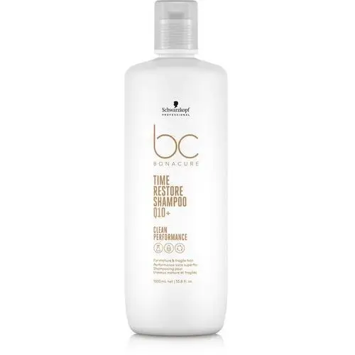 Bc time restore - oczyszczający szampon do włosów z koenzymem q10+, 1000ml Schwarzkopf