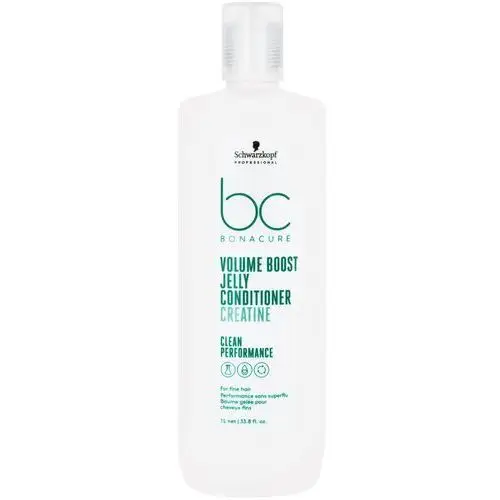 Schwarzkopf bc volume boost jelly conditioner creatine - odżywka z keratyną do włosów 1000ml