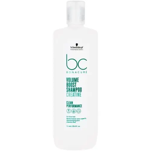 Bc volume boost shampoo creatine - szampon do włosów z keratyną 1000ml Schwarzkopf