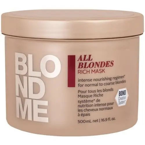 Schwarzkopf BlondMe All Blondes Rich Mask 500ml